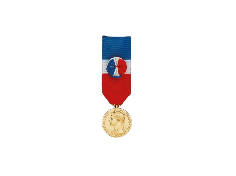 Médaille de vermeil