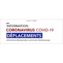 Attestation de déplacement